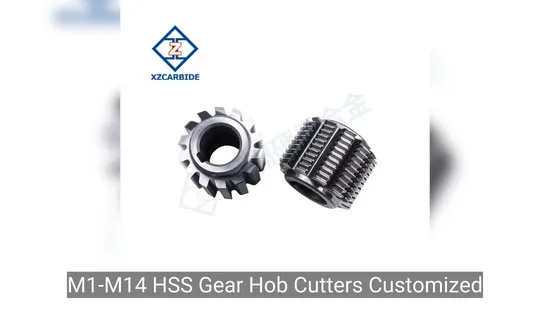 Customized Design M1-M14 HSS Gear Hob Cutters for Tooth Parts of Gear Products
